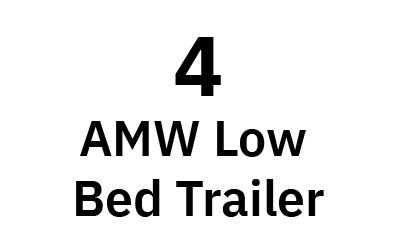 4 AMW Low bwd Trailer